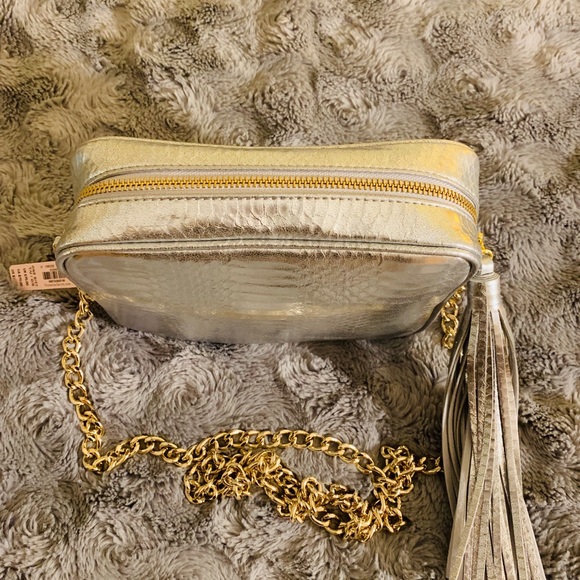 COPY - Victoria Secret Silver Crossbody with chain - Picture 5 of 5